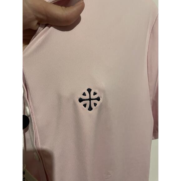 Footjoy Golf Shirt Pink Xl New With Tags Has Logo On Front - Picture 3 of 7